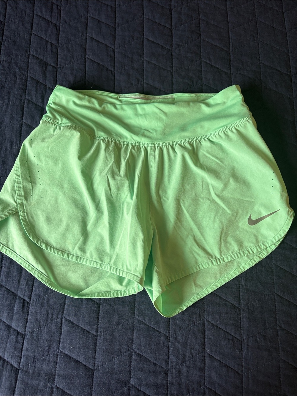 Nike Women’s Mint Green Athletic Running Shorts